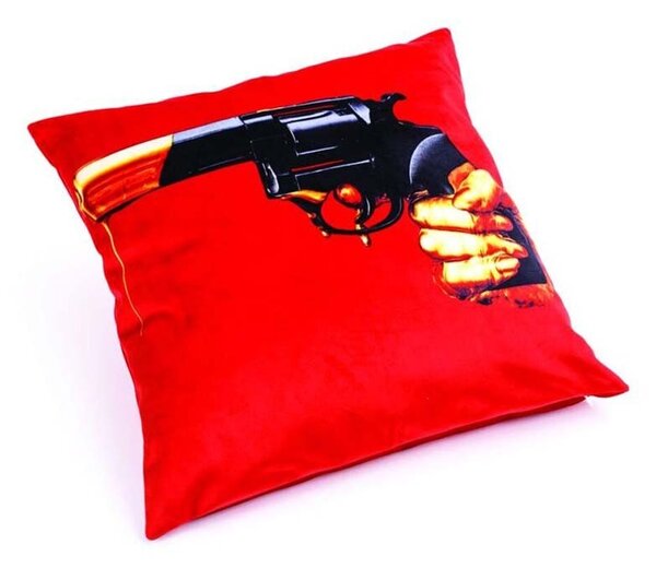 Seletti Okrasna blazina Seletti Revolver