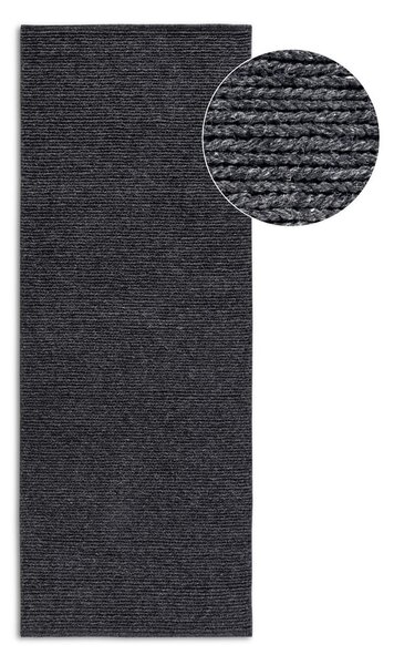 Temno siv ročno tkan volnen tekač 80x200 cm Francois – Villeroy&Boch