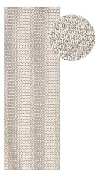 Siva zunanja preproga NORTHRUGS Coin, 80 x 200 cm