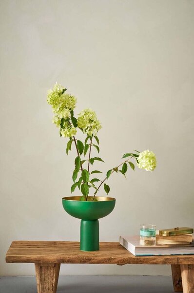 Pip Studio Okrasna skleda Pip Studio Metal Matt Green