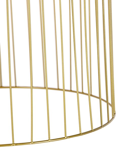 Dizajnerska viseča svetilka zlata - Wire Knock