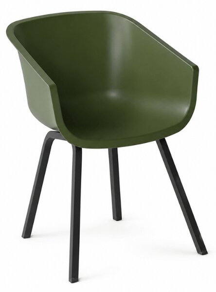 Jedilni stol AMALIA ELEMENT, zelena