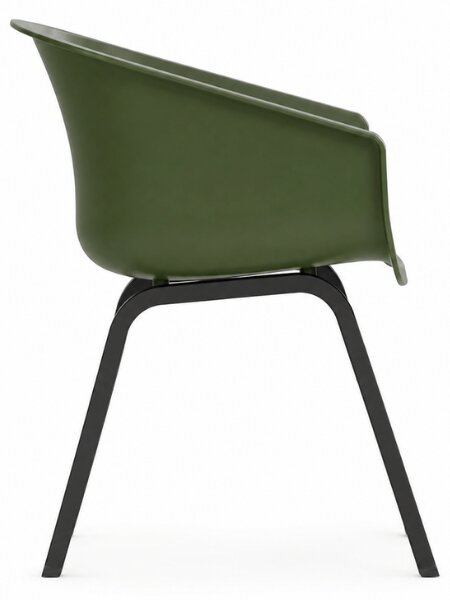 Jedilni stol AMALIA ELEMENT, zelena