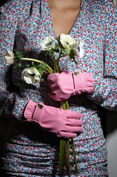 Garden Glory Vrtnarske rokavice Garden Glory Glove Heartmelting Pink S