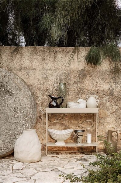 Ferm Living Cvetlični lonec s stojalom ferm LIVING Plant Box Two-Tier 80 x 75 x 25 cm