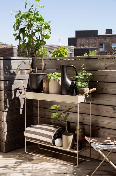 Ferm Living Cvetlični lonec s stojalom ferm LIVING Plant Box Two-Tier 80 x 75 x 25 cm