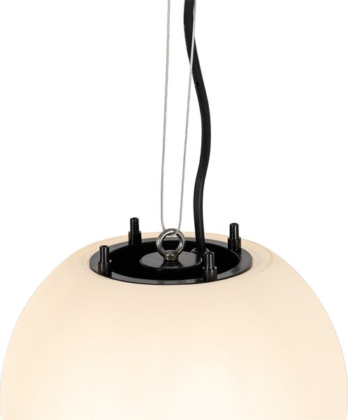 Sodobna zunanja svetilka bela 25 cm IP65 - Nura