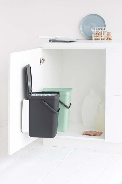 Brabantia Vgradni koš za smeti Brabantia Sort & Go 2x12L
