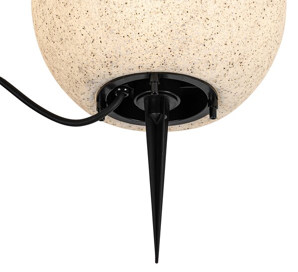Pametna zunanja svetilka siva 25 cm IP65 vklj. WiFi A60 - Nura
