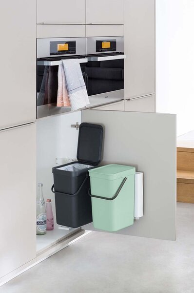 Brabantia Vgradni koš za smeti Brabantia Sort & Go 2x12L