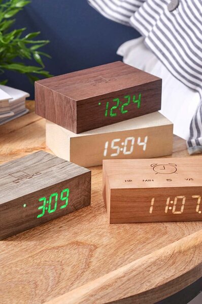 Gingko Design Namizna ura Gingko Design Flip Click Clock