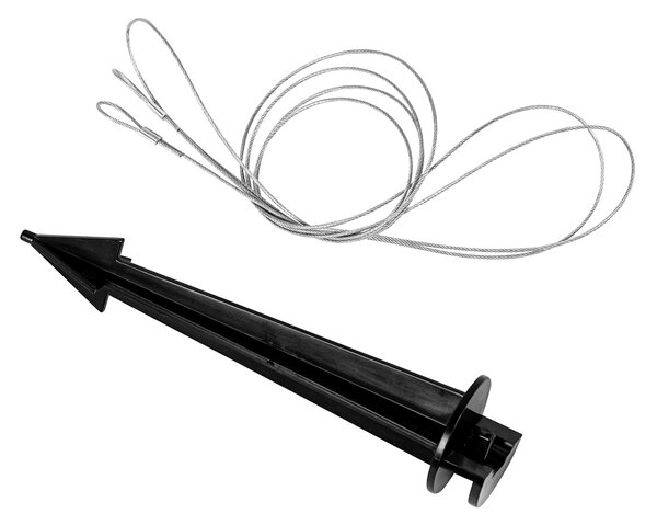 Sodobna zunanja svetilka bela 56 cm IP65 - Nura