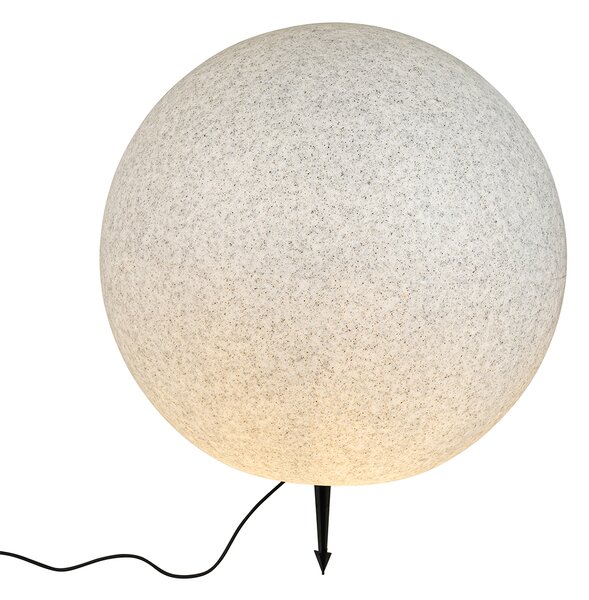 Sodobna zunanja svetilka siva 77 cm IP65 - Nura