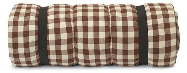 Ferm Living Dekorativna vzmetnica ferm LIVING Bothy Check Quilted 72 x 180 cm