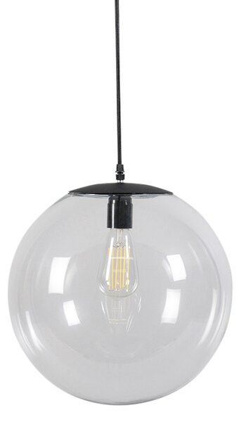 Moderna viseča svetilka prozorna 35 cm - Pallon