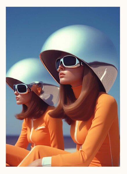 HARTMAN Plakat a.i. art HARTMAN Retro Future 05 27,94 x 35,56 cm