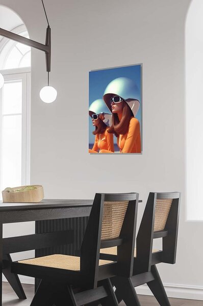HARTMAN Plakat a.i. art HARTMAN Retro Future 05 45,72 x 60,96 cm