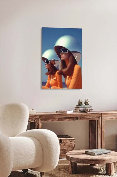 HARTMAN Plakat a.i. art HARTMAN Retro Future 05 45,72 x 60,96 cm