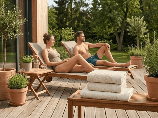 Brisača CLYR 50x100 cm kremna, 100% bombaž