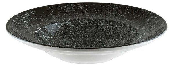 Bonna Globok krožnik Bonna Cosmos Black Gourmet o 24 cm 6-pack