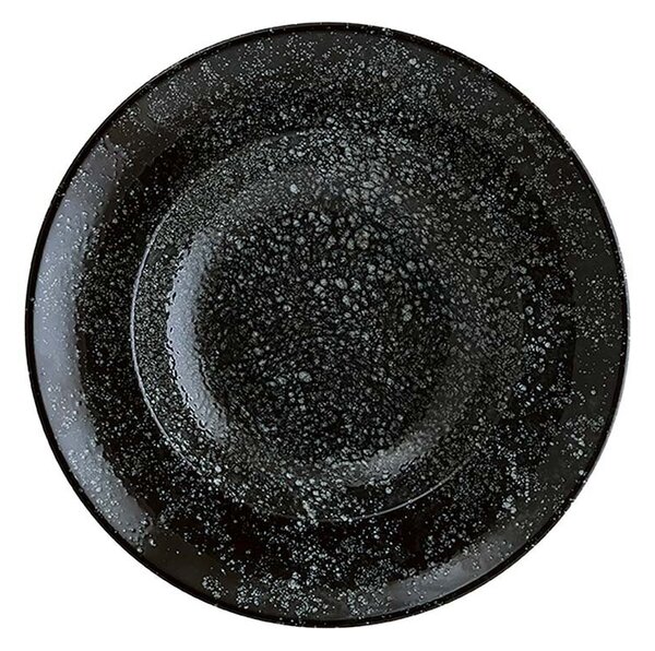Bonna Globok krožnik Bonna Cosmos Black Gourmet o 24 cm 6-pack