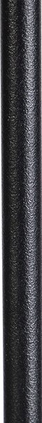 Sodobna stoječa svetilka črna nastavljiva - Parte