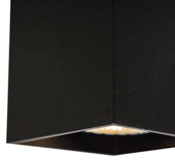 Pametni reflektor črn vklj. WiFi GU10 - Qubo