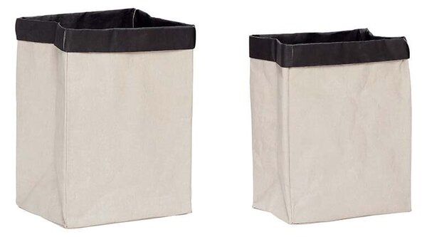Hübsch Košara za shranjevanje Hübsch Landromat 38 x 25 x 50 / 39 x 34 x 55 cm. 2-pack
