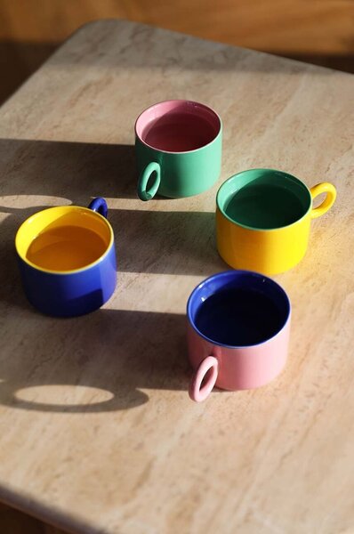 &k amsterdam Komplet skodelic &k amsterdam Mug Chiquito 200 ml 4-pack