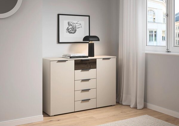 Premium Living Komoda Sajo, Barva Šampanjca, Barva Hrasta