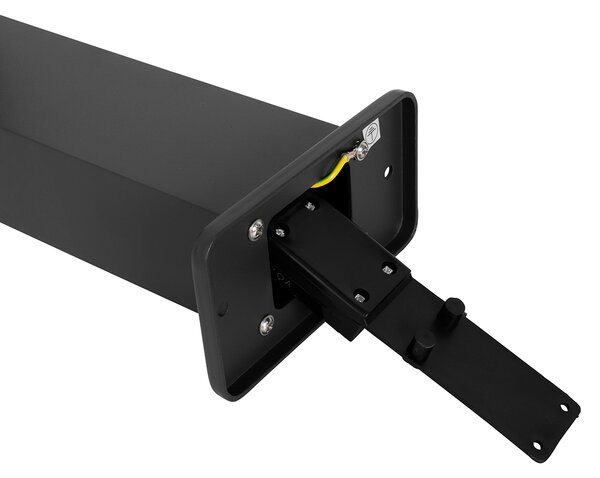 Industrijska zunanja talna svetilka temno siva 30 cm IP44 - Baleno