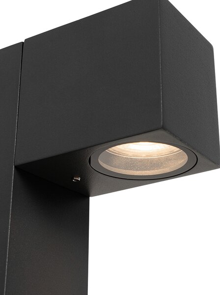 Industrijska stoječa zunanja svetilka antracit 30 cm IP44 - Baleno