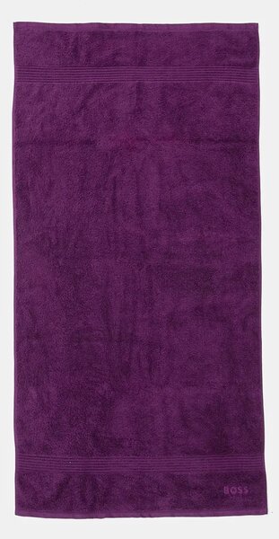 BOSS Srednje velika bombažna brisača BOSS Loft Dalhia 70 x 140 cm