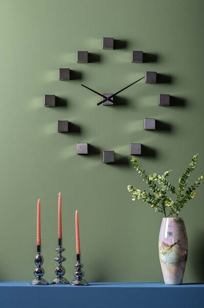 Karlsson Stenska ura Karlsson DIY Cubic Metallic