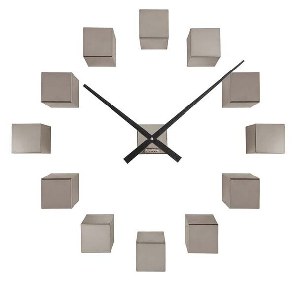 Karlsson Stenska ura Karlsson DIY Cubic Metallic