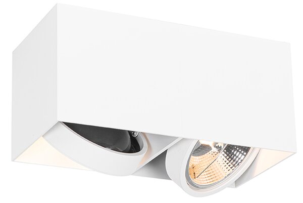 Dizajnerski reflektor z pravokotnim AR111 2-luč - Box