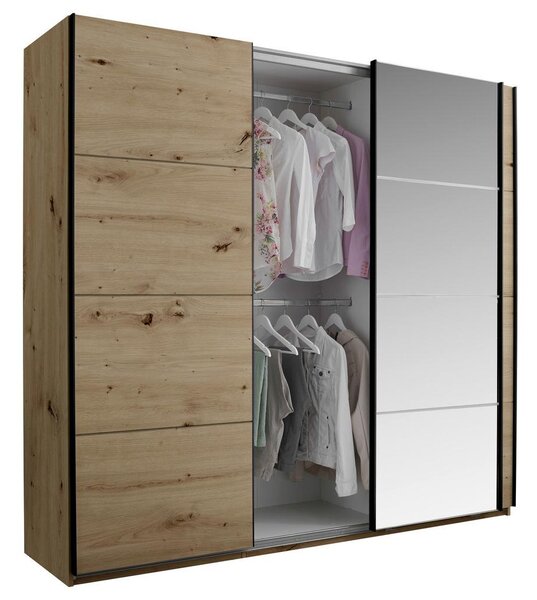 Modern Living Omara Z Drsnimi Vrati Carano, Barva Hrasta