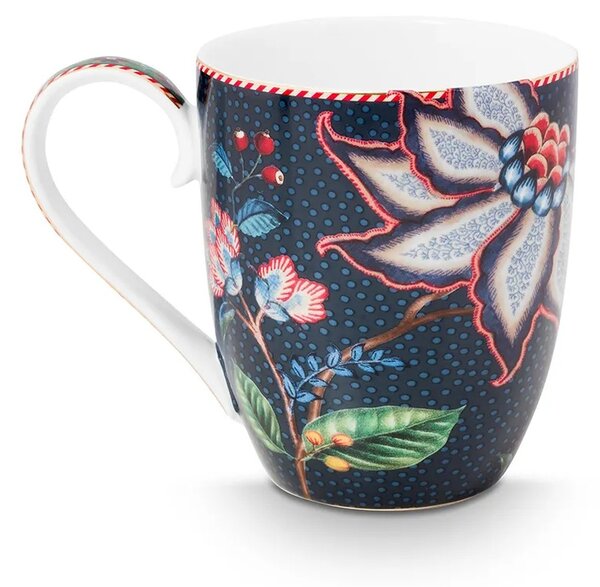 Pip Studio Komplet skodelic Pip Studio Flower Blues Blue 450 ml 6-pack