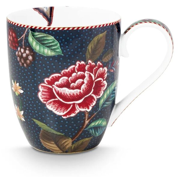 Pip Studio Komplet skodelic Pip Studio Flower Blues Blue 450 ml 6-pack