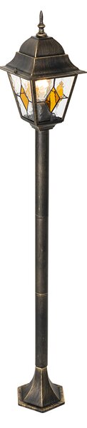 Vinska zunanja svetilka starinsko zlata 120 cm - Antigua