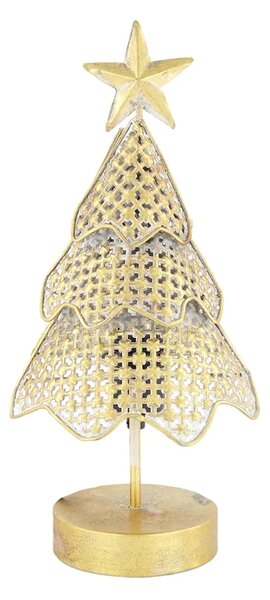 Led okrasno božično drevo home & lifestyle 17 x 16,5 x 38 cm