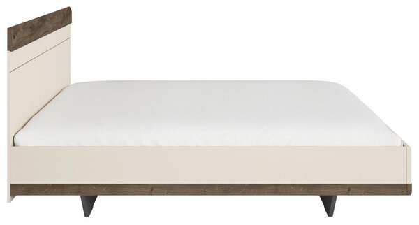 Premium Living Postelja Sajo, Barva Hrasta, Barva Šampanjca, 180x200