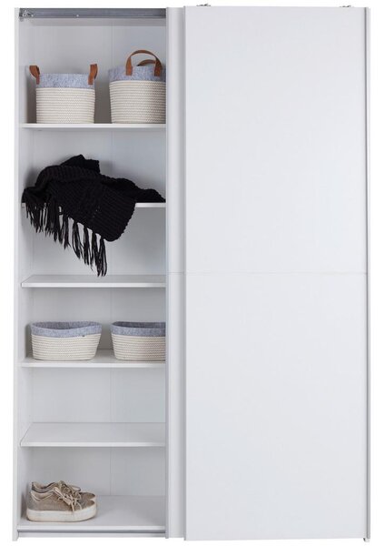 Modern Living Omara Z Drsnimi Vrati Fast, Bela