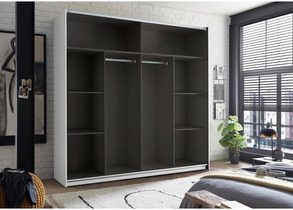 Modern Living Omara Z Drsnimi Vrati Noemi, Bela