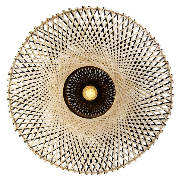 Orientalska stropna svetilka bambus 50 cm - Rina