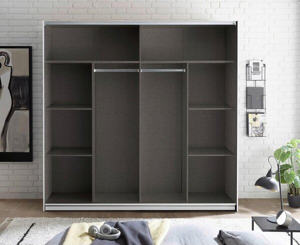 Modern Living Omara Z Drsnimi Vrati Noemi, Bela