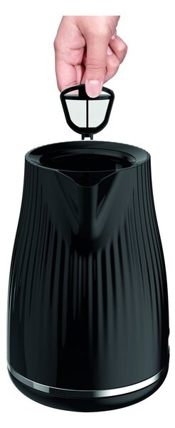 Črn grelnik vode 1,7 l Loft KO250830 – Tefal