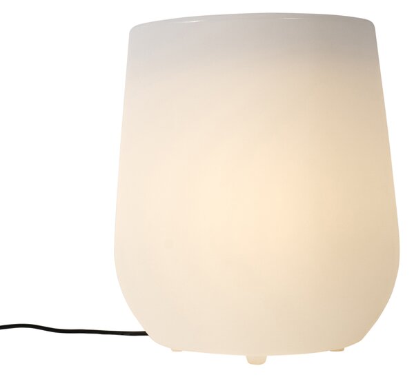 Zunanja talna svetilka Flowerpot bela IP44 - Flowerpot