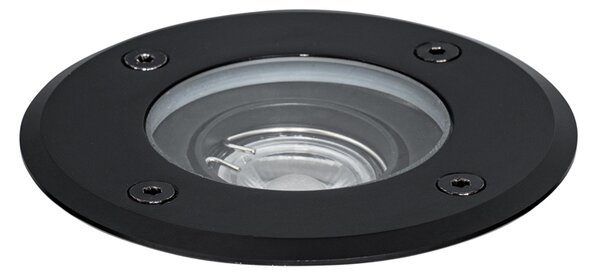 Moderna zunanja talna svetilka črna 35 mm nastavljiv IP65 - Delux