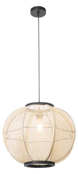 Pametna viseča svetilka rjava 48 cm vklj. Wifi G95 - Rob